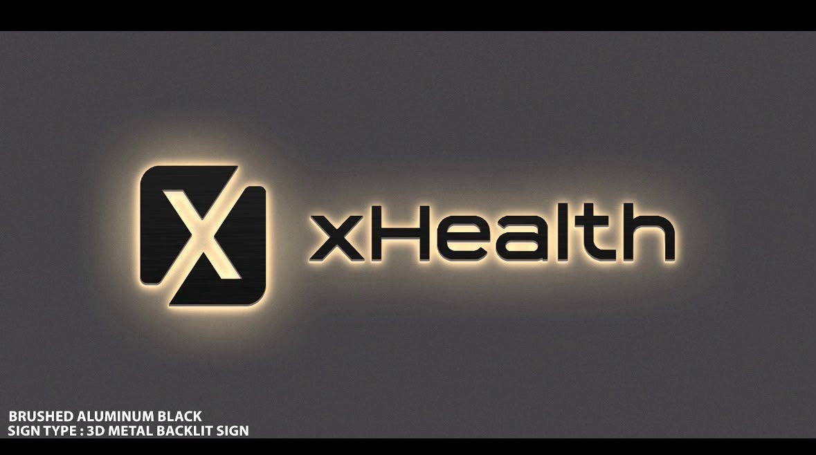 Custom 3D Metal Backlit Sign for Mimi Smith