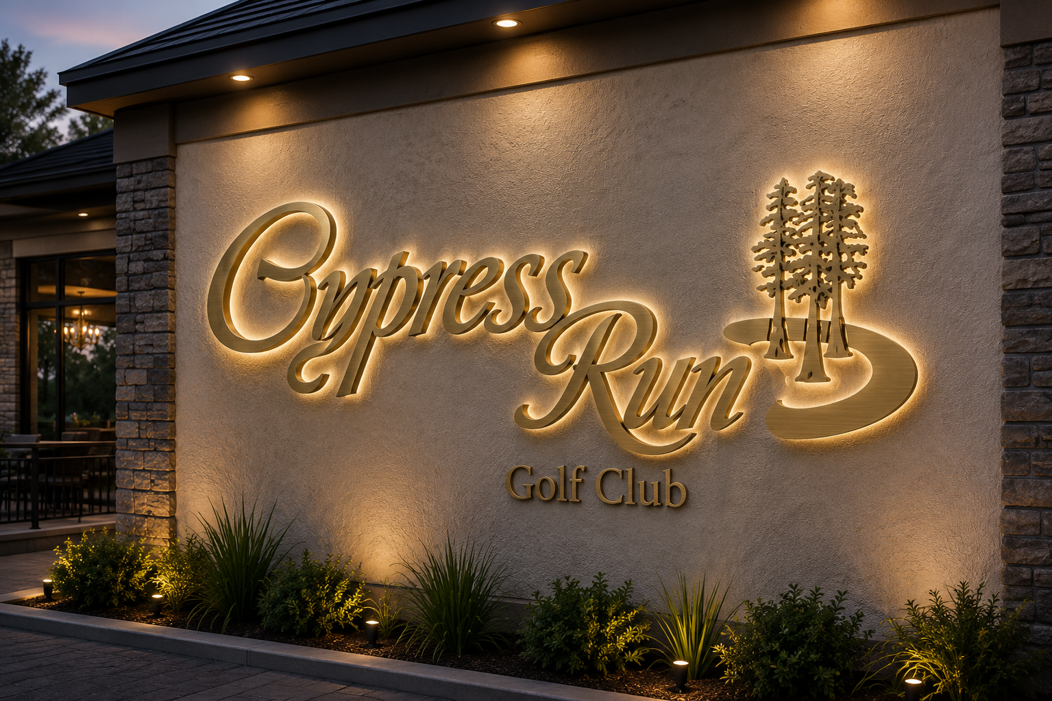 Custom 3D Metal Backlit Sign for Ashley (Copy)