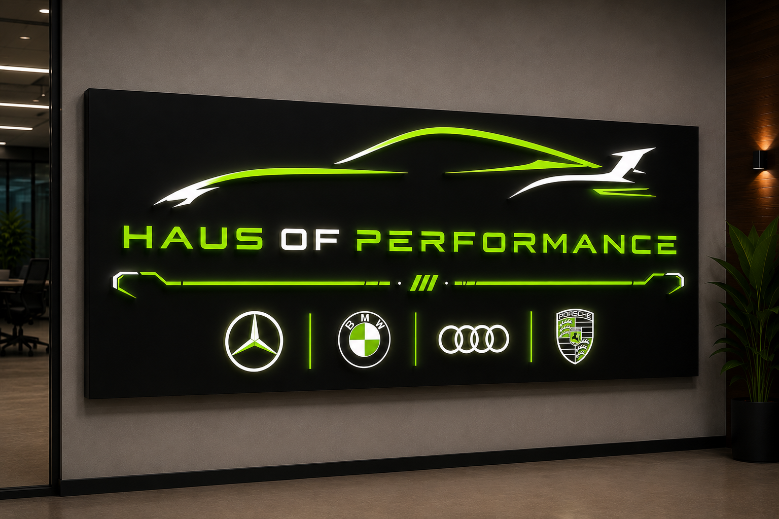 Custom Push Through Sign for Giorgio Pappas with 50% deposit to start - Nova Pro Signs