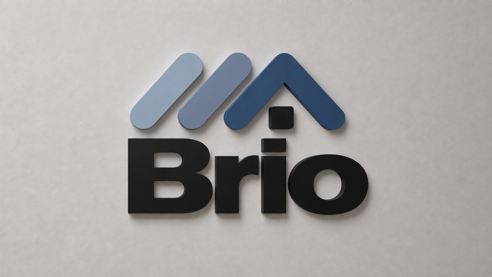 Custom 3D Metal Backlit Sign and VINYL for BRIO Real Estate