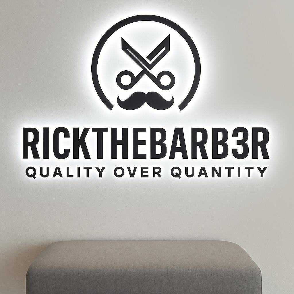 Custom 3D Metal Backlit Sign for Richard Bowser