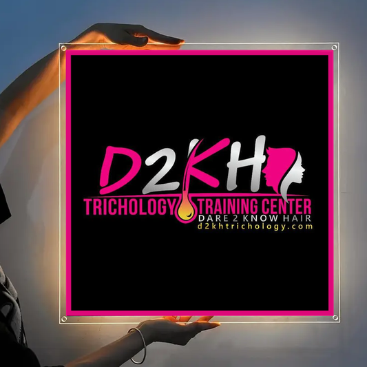 Custom Acrylic backlit Sign for Deshay Melvin - Nova Pro Signs