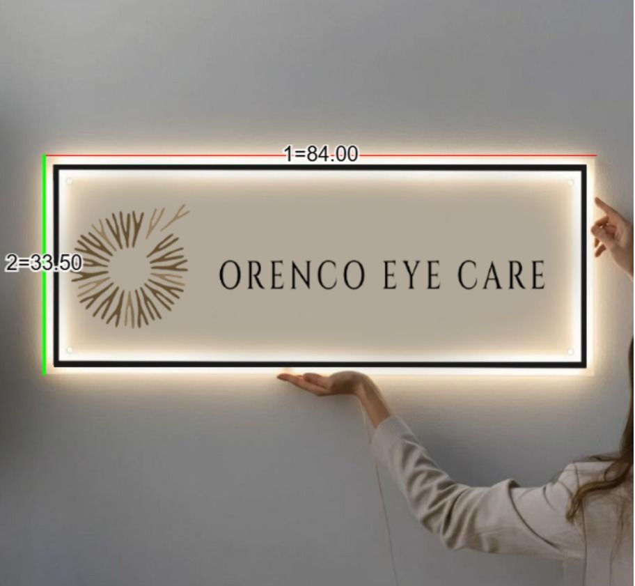 Custom Acrylic backlit Sign for Joe Berhorst