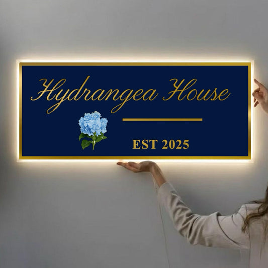 Custom Acrylic backlit Sign for Abby Carpenter - Nova Pro Signs