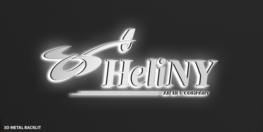 Custom 3D Metal Backlit Sign for Sabina Szymanska - Nova Pro Signs