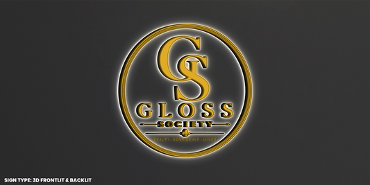Custom 3D Metal Backlit Sign for Larry Weber