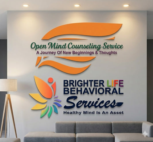 Custom Acrylic Office Signs For Rahul Patel