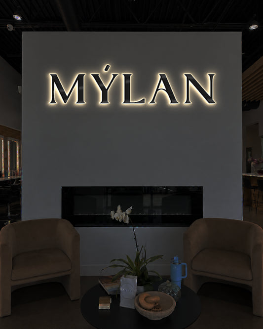 Custom 3D Metal Backlit Sign for NAI TZEO - Nova Pro Signs