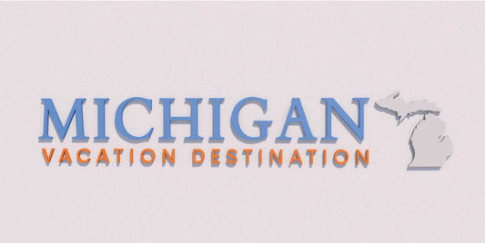 Custom Metal Sign (non-lit) for Michigan Vacation - Nova Pro Signs